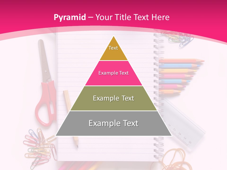 Back To School Supplies PowerPoint Template