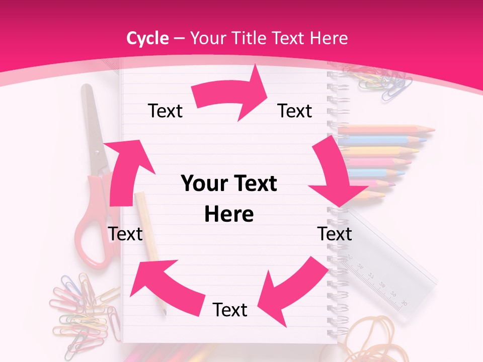 Back To School Supplies PowerPoint Template