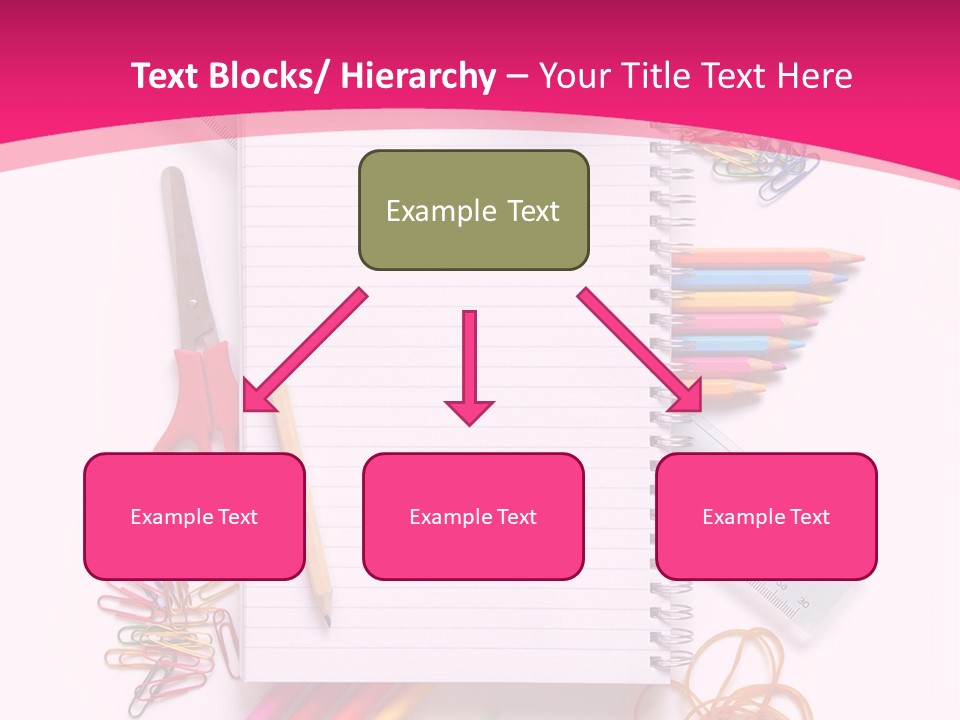 Back To School Supplies PowerPoint Template