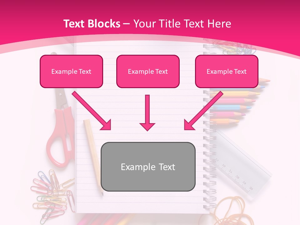 Back To School Supplies PowerPoint Template