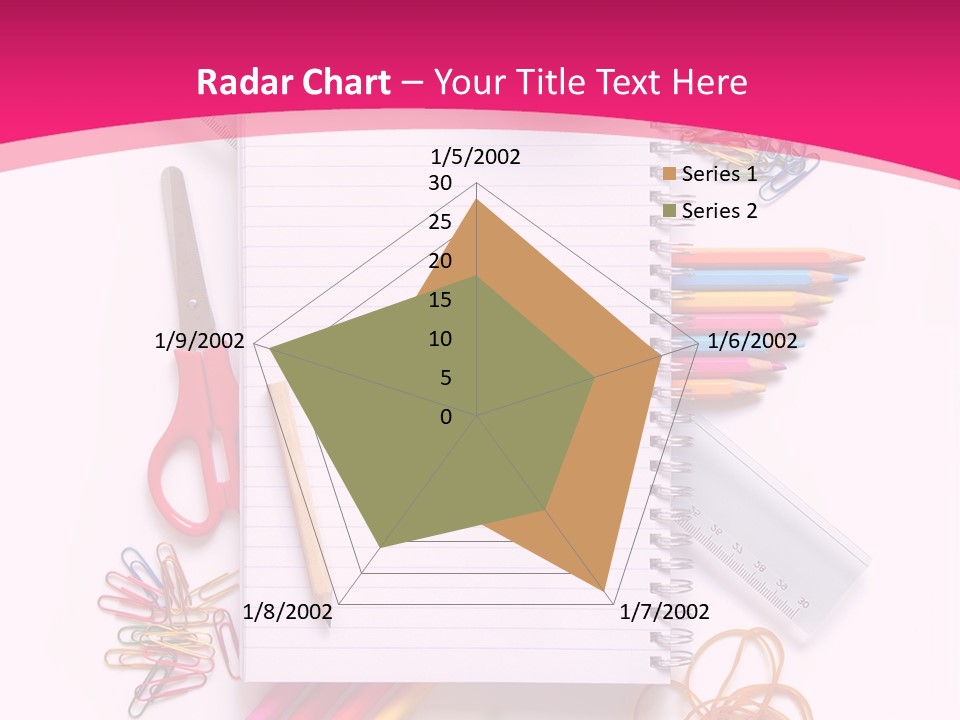 Back To School Supplies PowerPoint Template