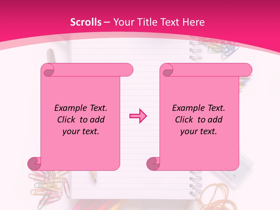 Back To School Supplies PowerPoint Template