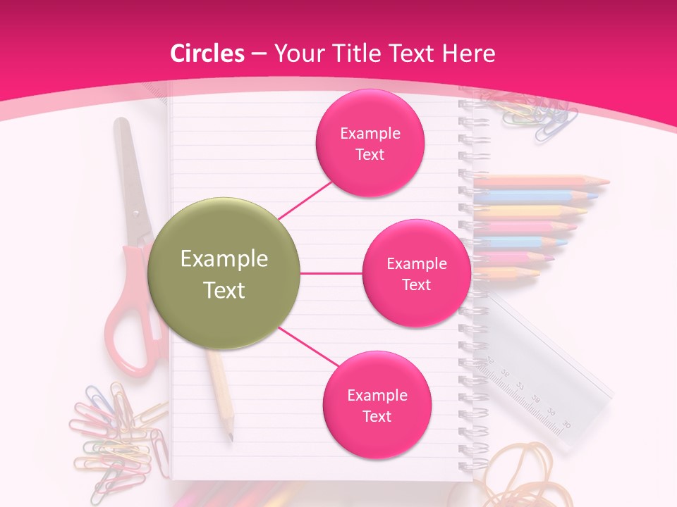 Back To School Supplies PowerPoint Template