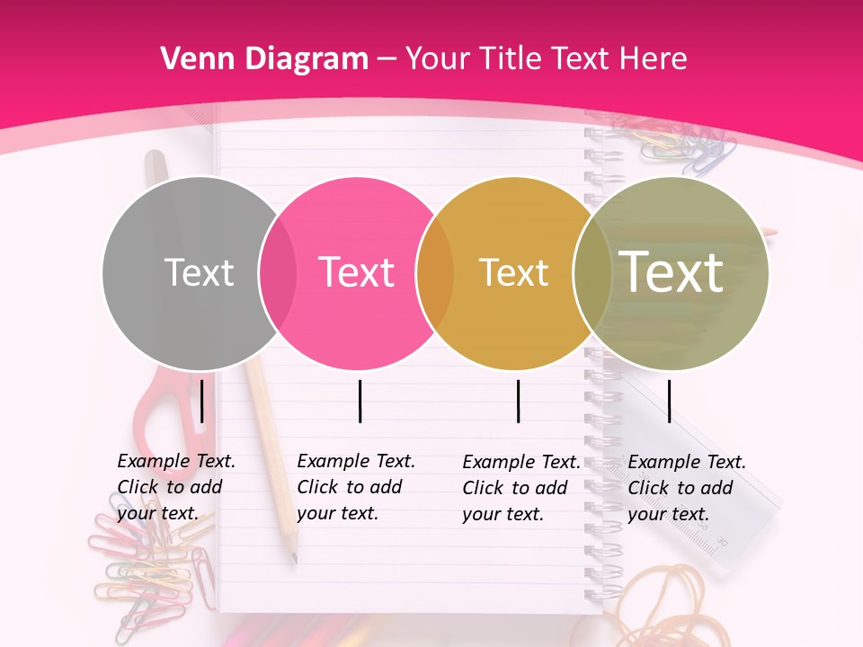 Back To School Supplies PowerPoint Template