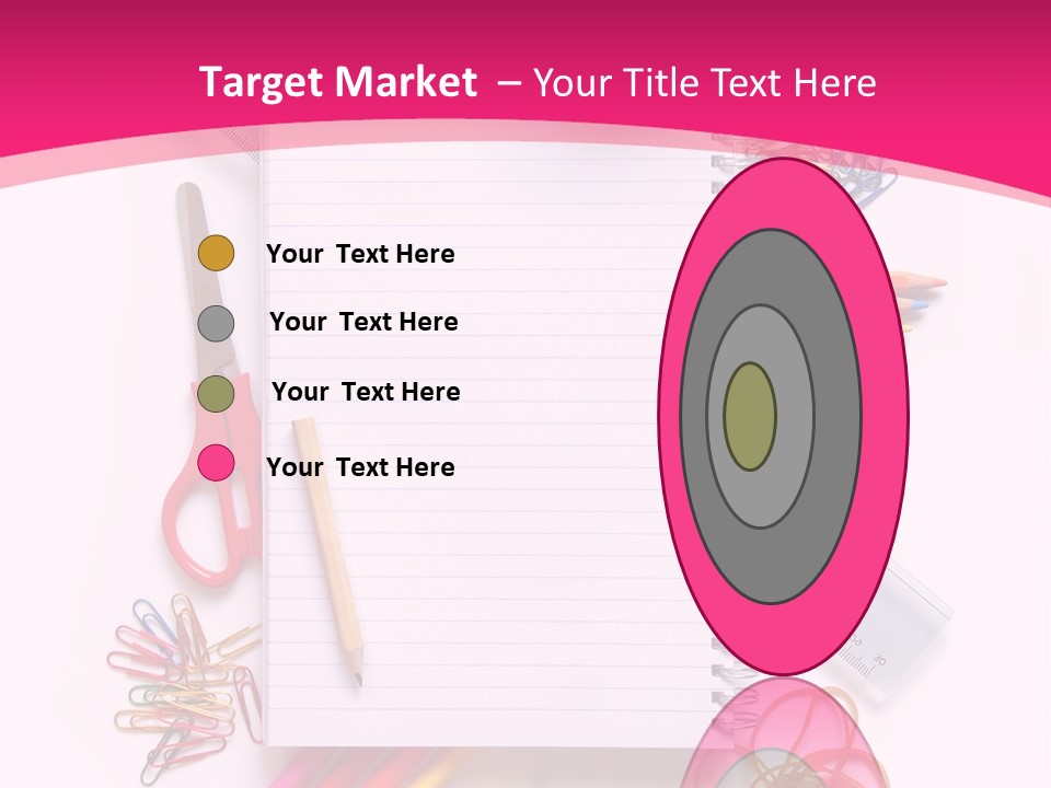 Back To School Supplies PowerPoint Template