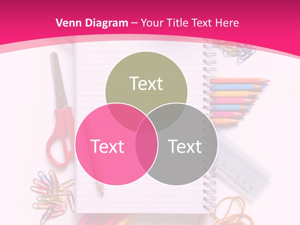 Back To School Supplies PowerPoint Template