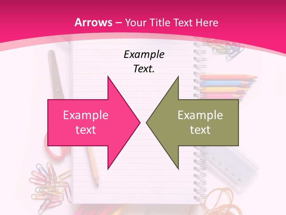 Back To School Supplies PowerPoint Template