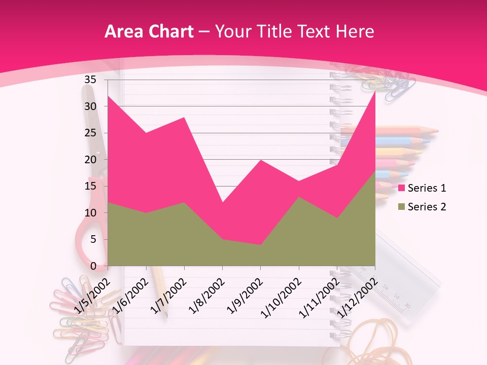 Back To School Supplies PowerPoint Template
