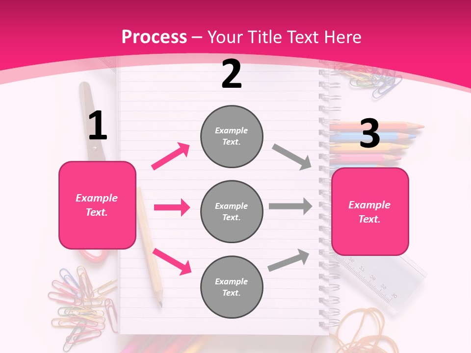 Back To School Supplies PowerPoint Template