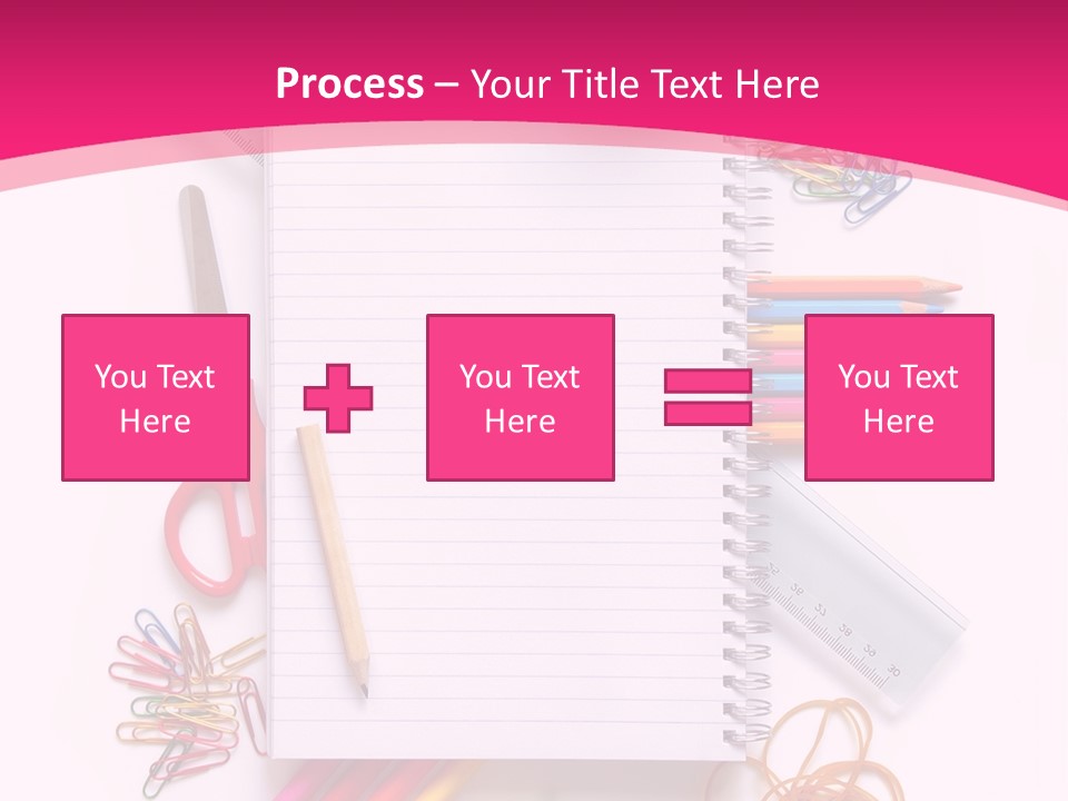 Back To School Supplies PowerPoint Template