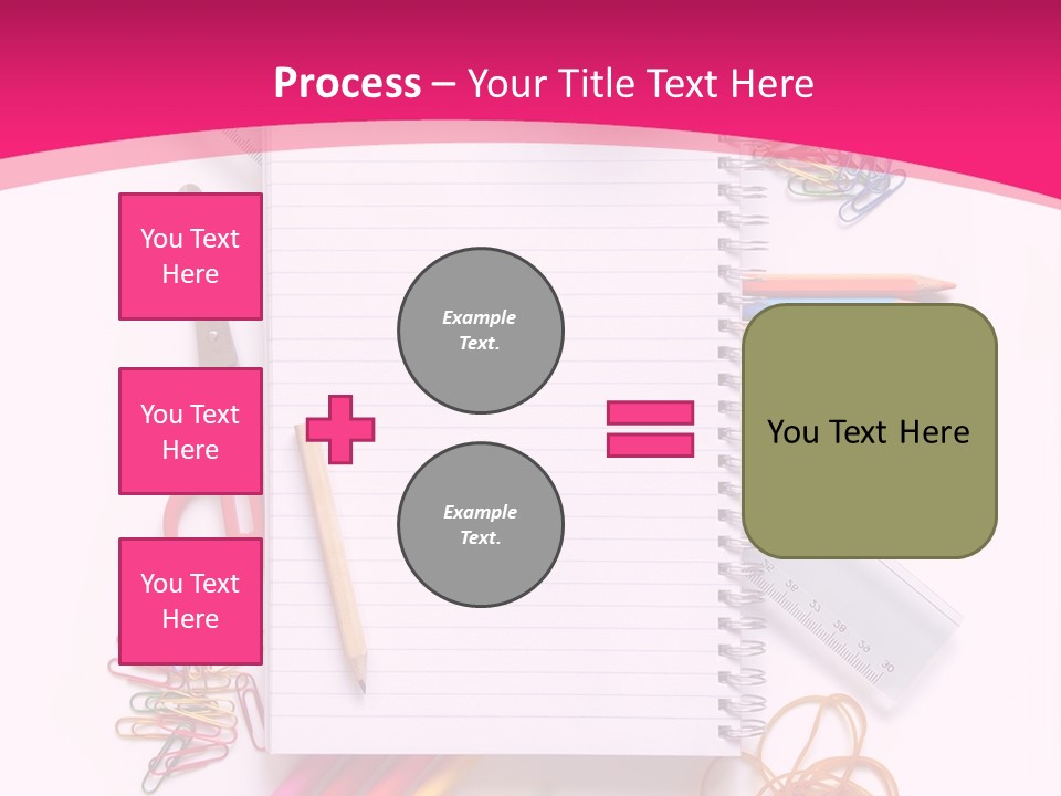 Back To School Supplies PowerPoint Template