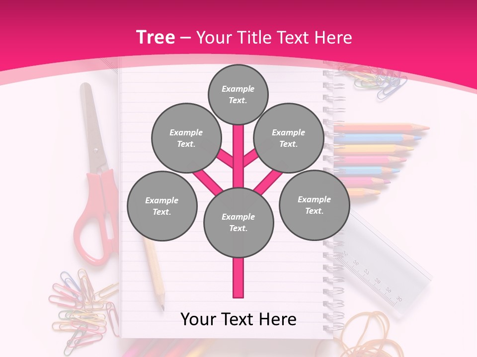 Back To School Supplies PowerPoint Template