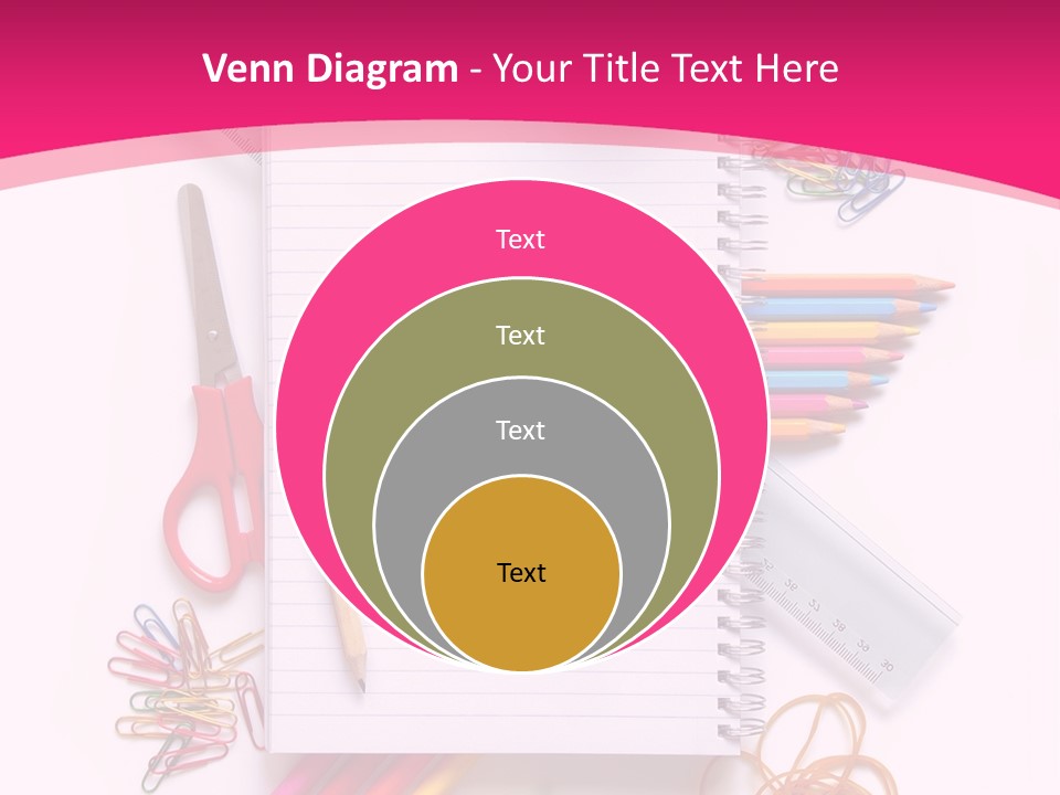 Back To School Supplies PowerPoint Template