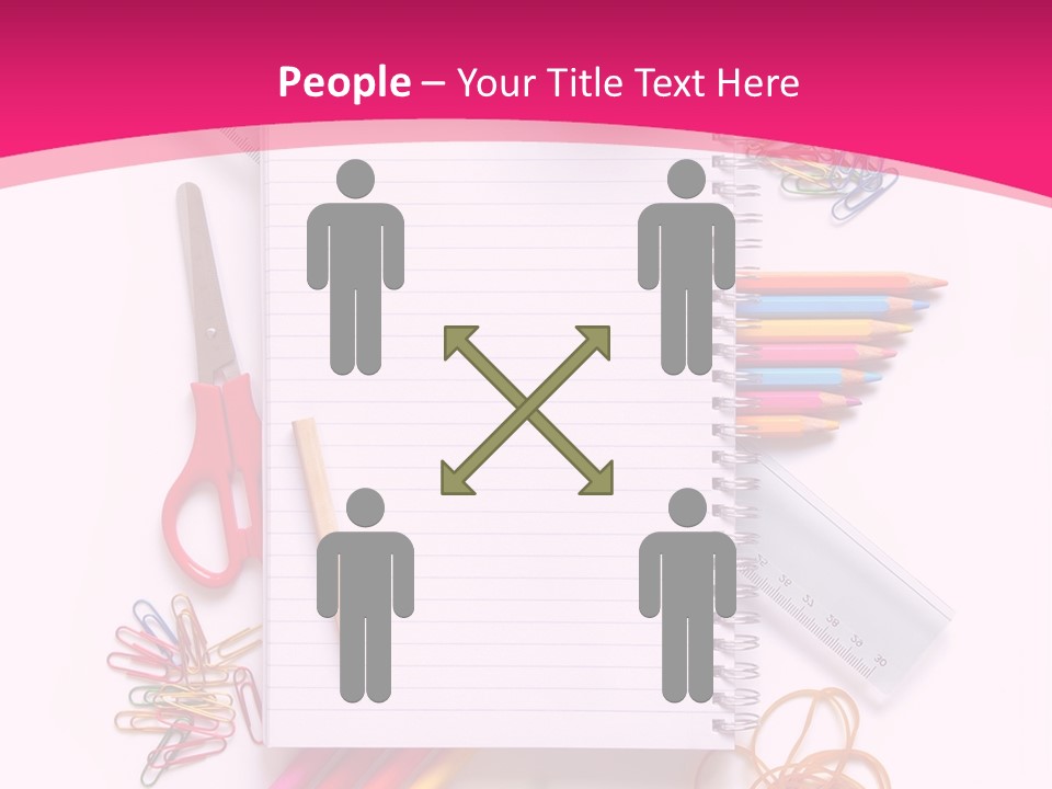 Back To School Supplies PowerPoint Template