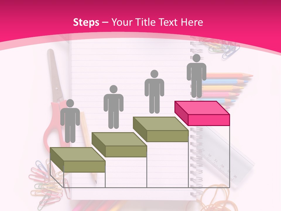 Back To School Supplies PowerPoint Template