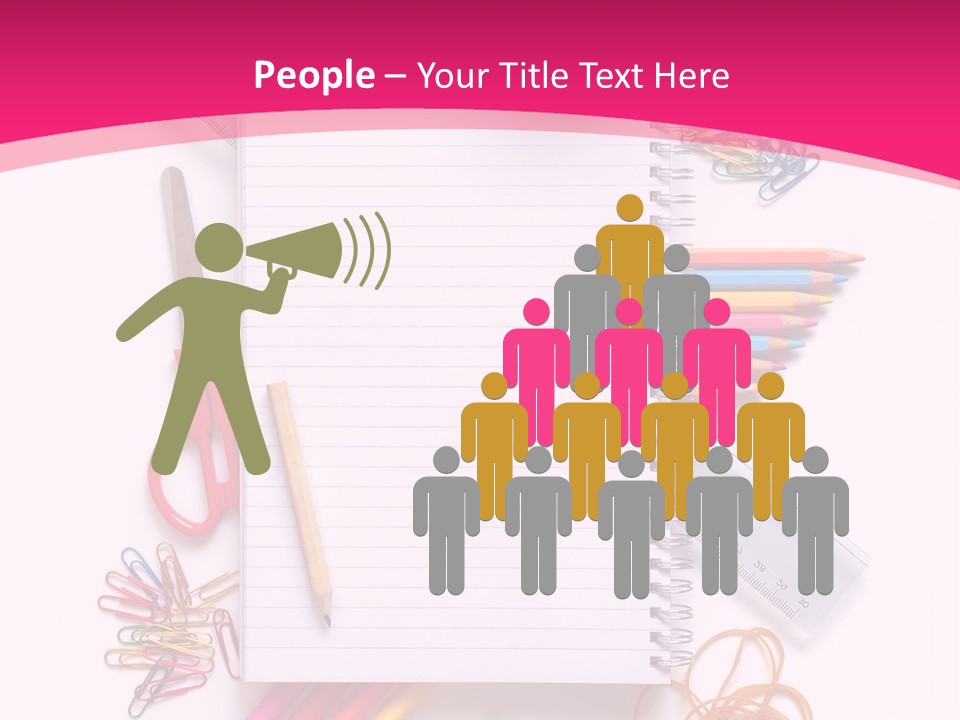 Back To School Supplies PowerPoint Template