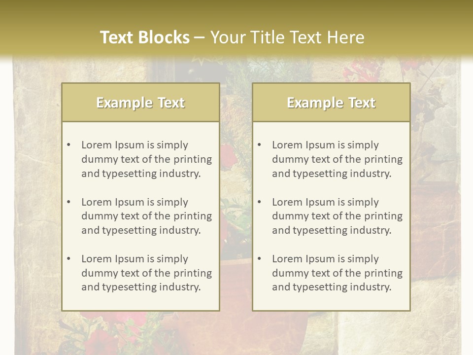 Style Medieval Traditional PowerPoint Template