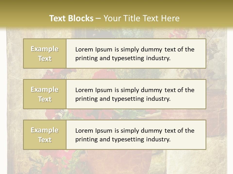 Style Medieval Traditional PowerPoint Template