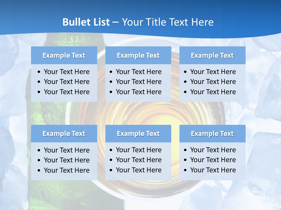 Close Spume Drop PowerPoint Template