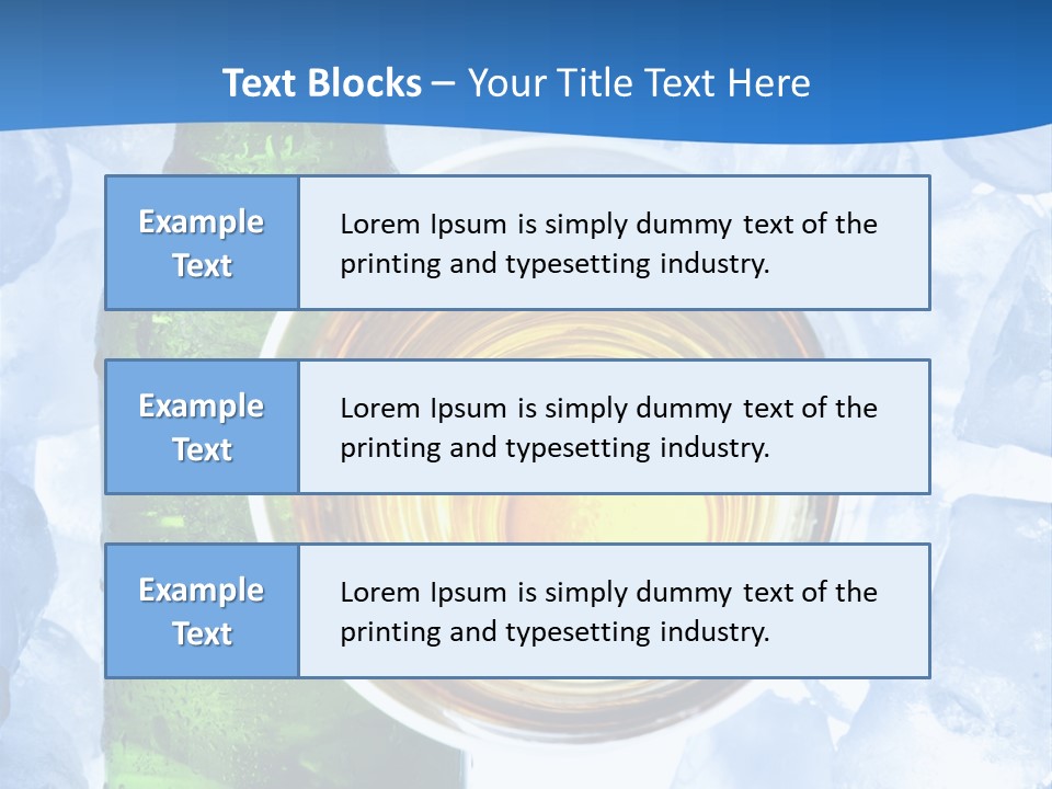 Close Spume Drop PowerPoint Template