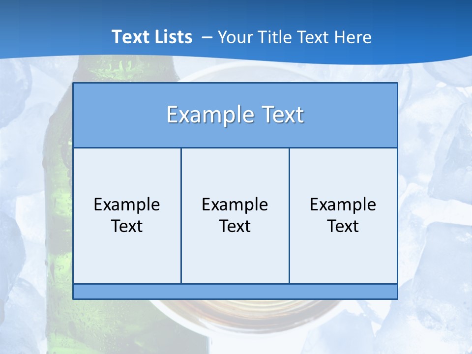 Close Spume Drop PowerPoint Template