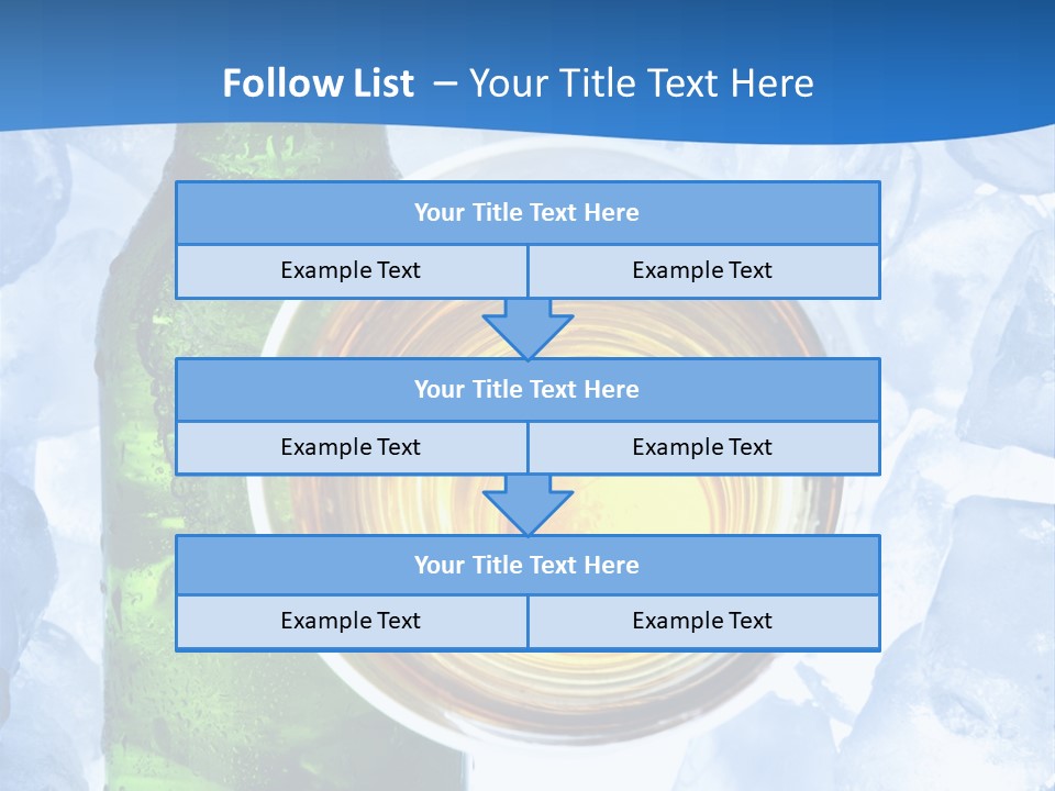 Close Spume Drop PowerPoint Template