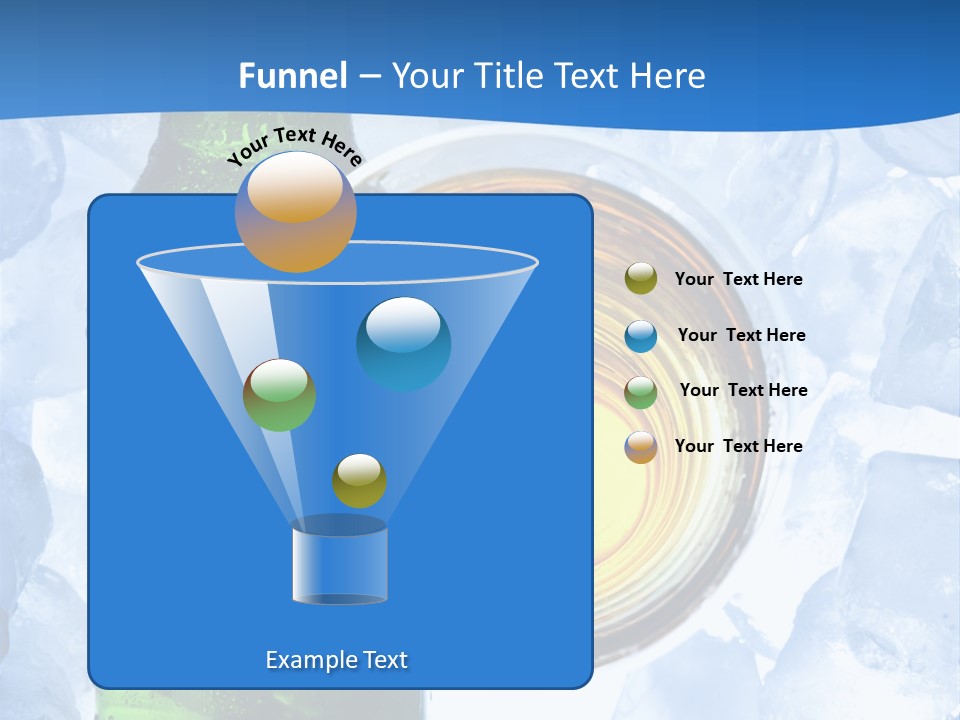 Close Spume Drop PowerPoint Template
