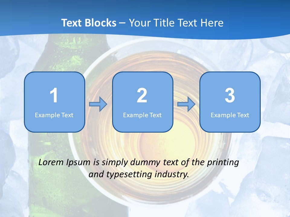 Close Spume Drop PowerPoint Template