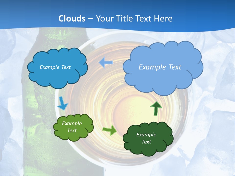Close Spume Drop PowerPoint Template