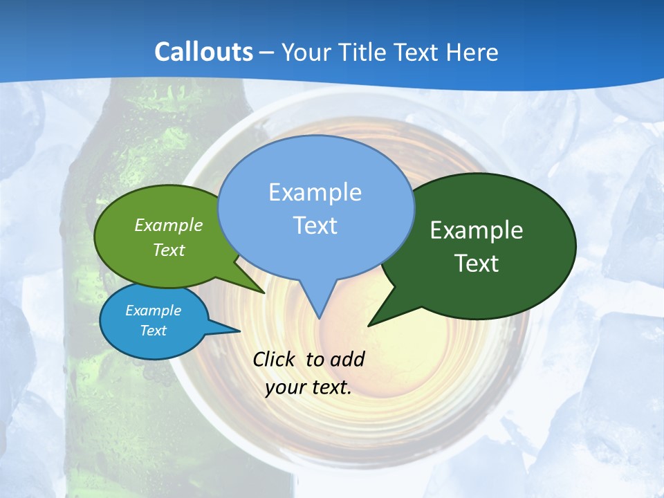 Close Spume Drop PowerPoint Template