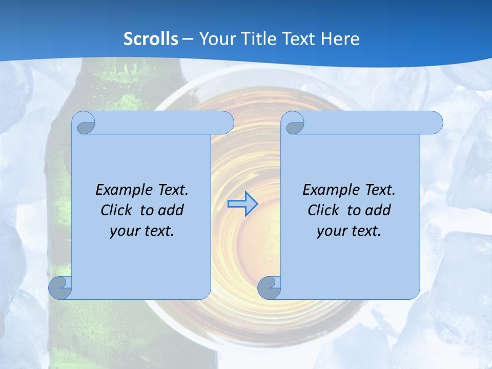 Close Spume Drop PowerPoint Template