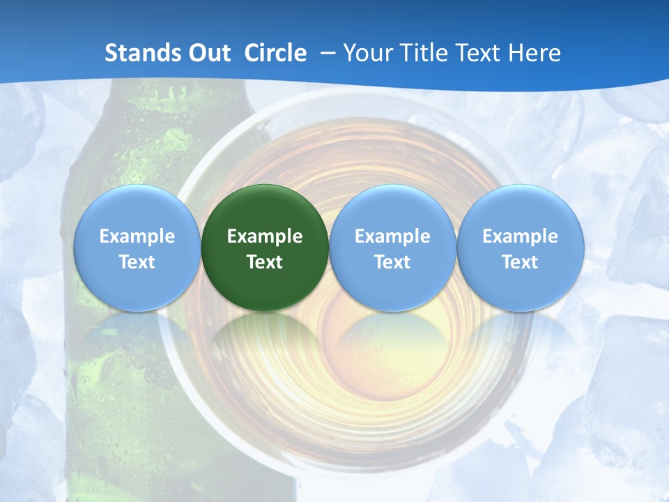 Close Spume Drop PowerPoint Template