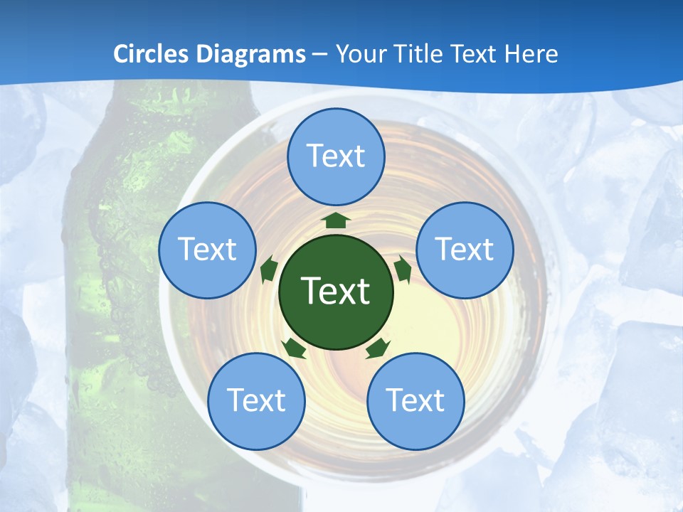 Close Spume Drop PowerPoint Template