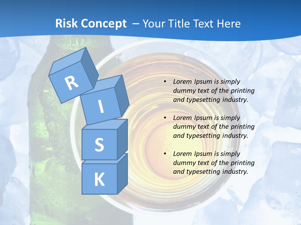 Close Spume Drop PowerPoint Template