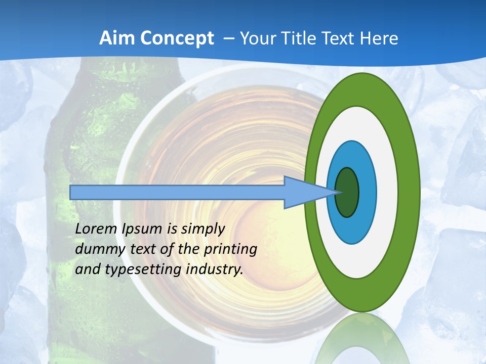 Close Spume Drop PowerPoint Template