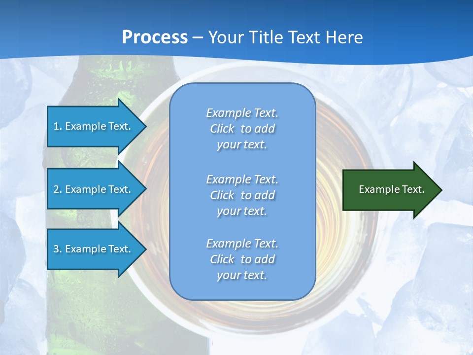 Close Spume Drop PowerPoint Template