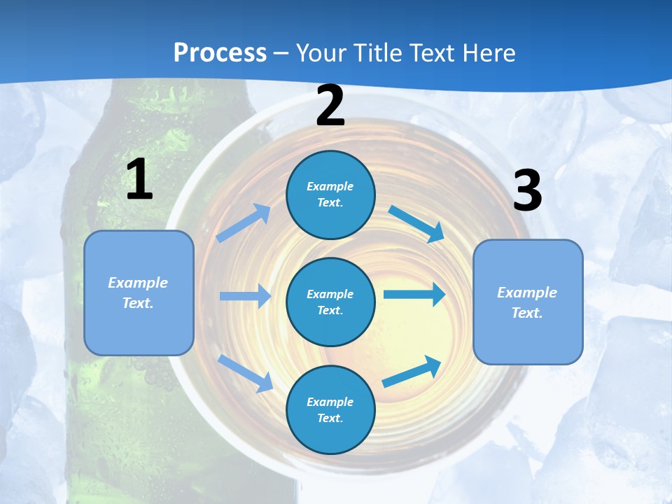 Close Spume Drop PowerPoint Template