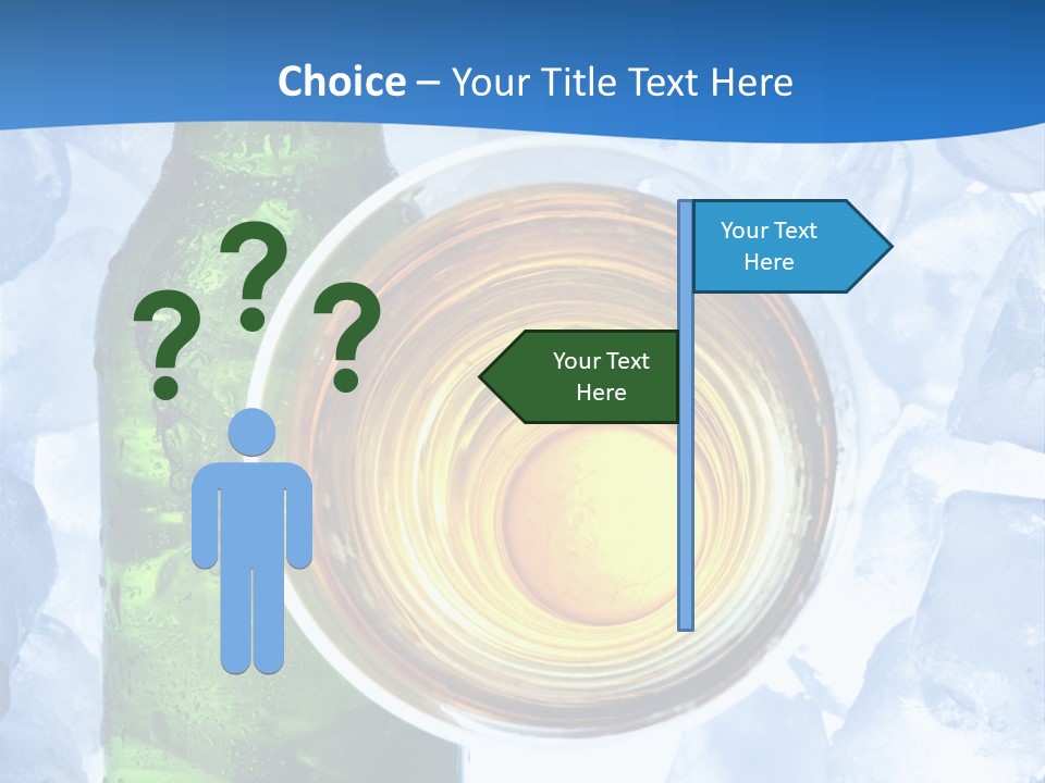 Close Spume Drop PowerPoint Template