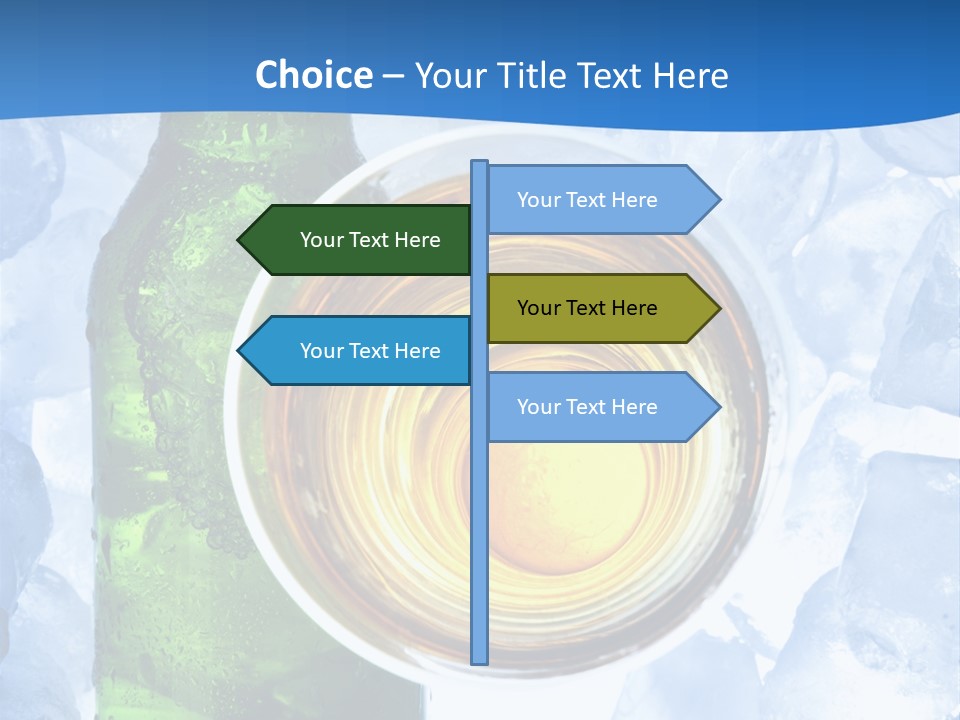 Close Spume Drop PowerPoint Template