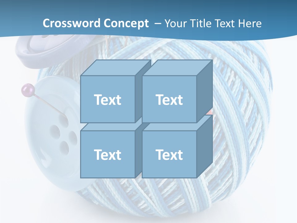 Wool Ball PowerPoint Template