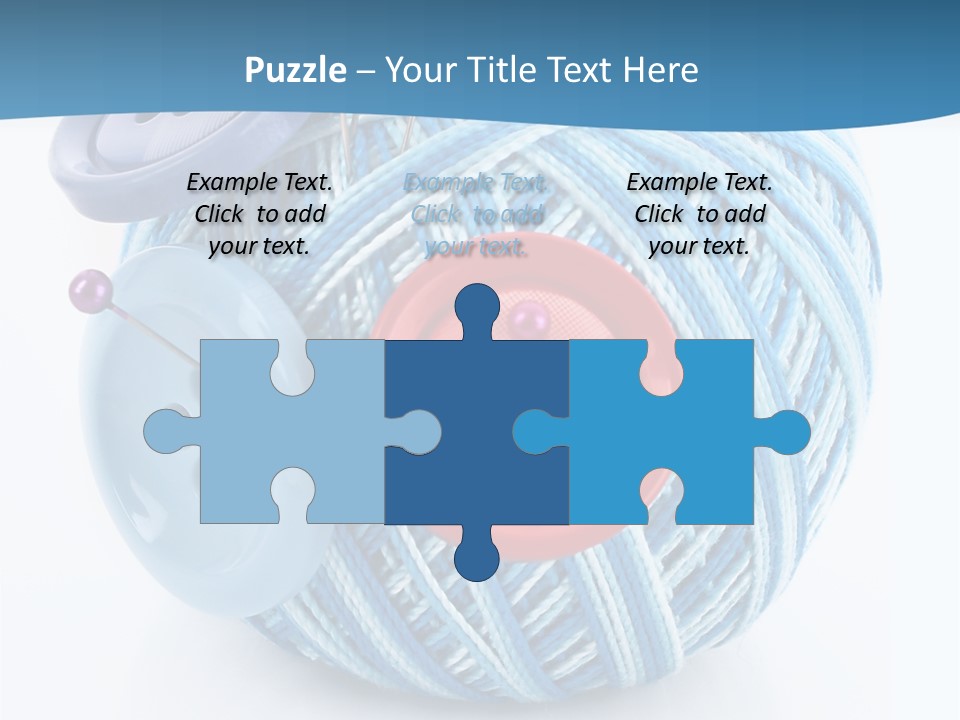 Wool Ball PowerPoint Template