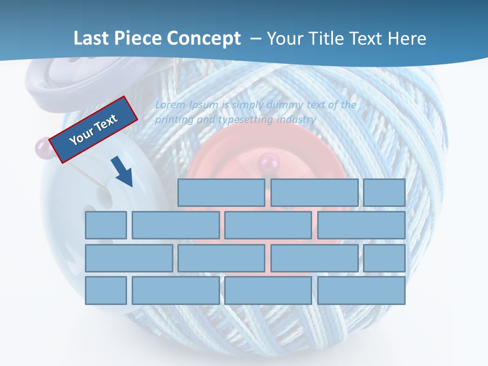 Wool Ball PowerPoint Template