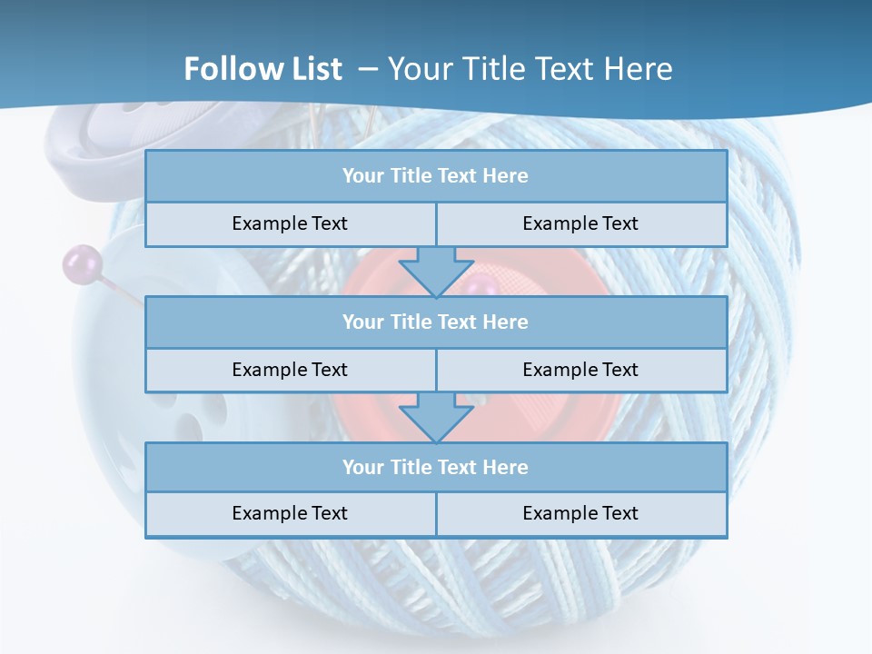 Wool Ball PowerPoint Template