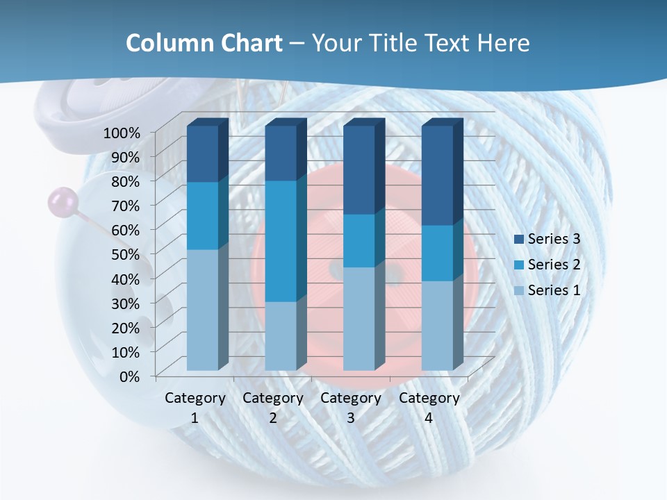 Wool Ball PowerPoint Template