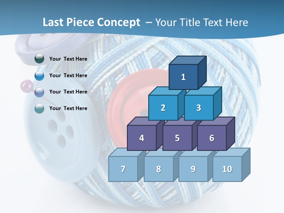 Wool Ball PowerPoint Template
