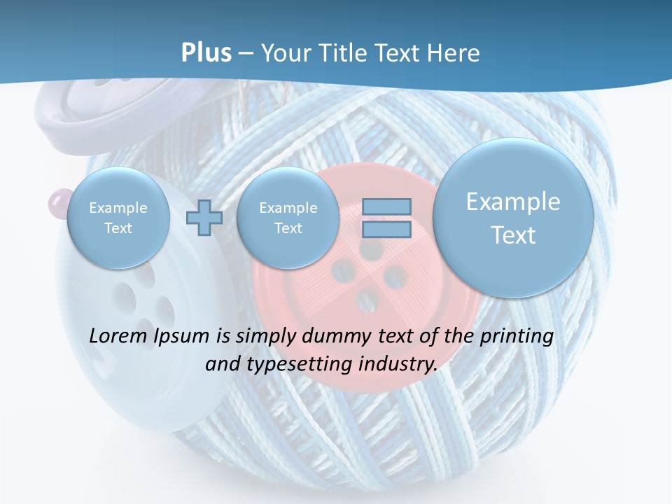 Wool Ball PowerPoint Template