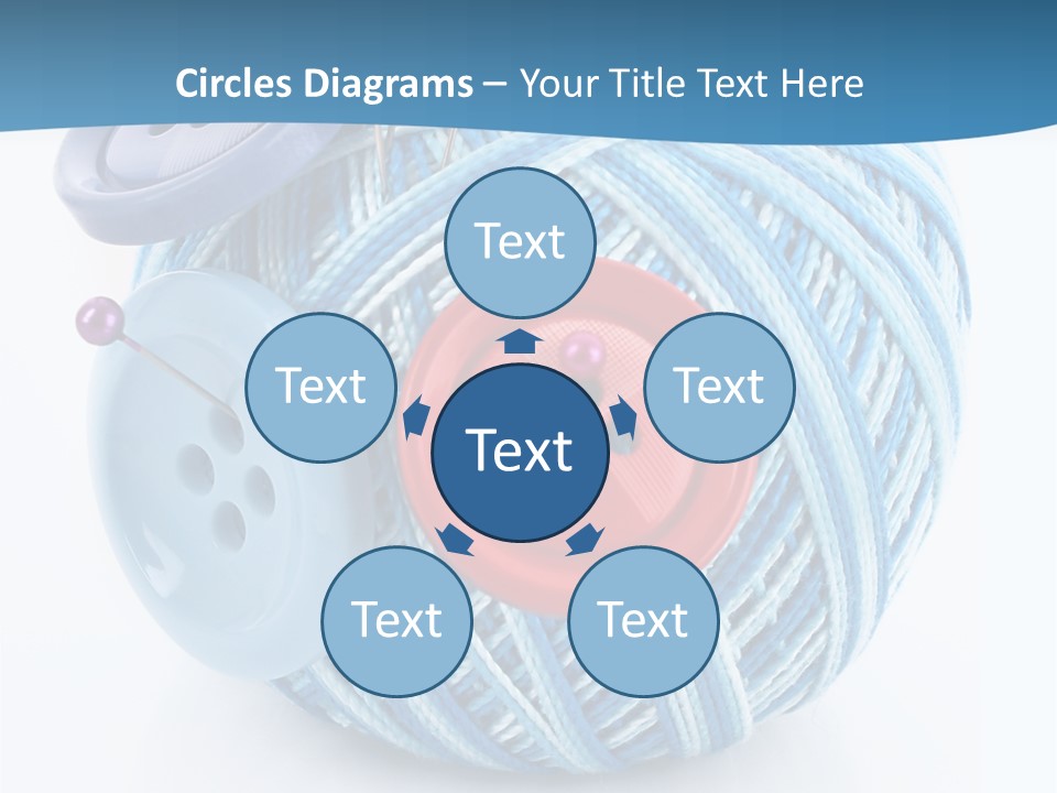 Wool Ball PowerPoint Template