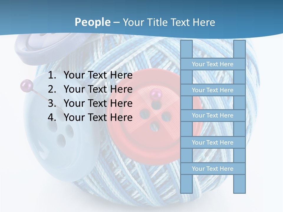 Wool Ball PowerPoint Template