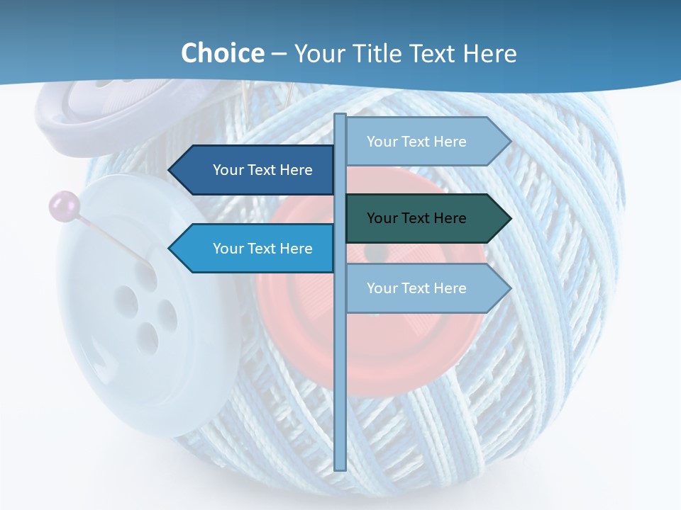 Wool Ball PowerPoint Template