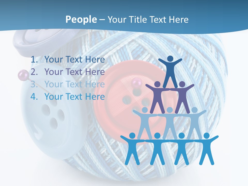 Wool Ball PowerPoint Template